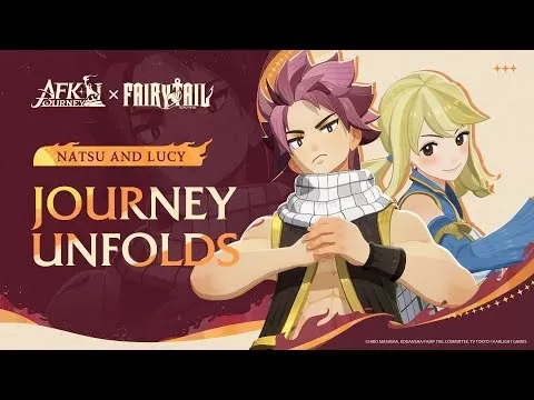 Natsu und Lucy kommen im Fairy-Tail-Crossover-Event zu AFK Journey