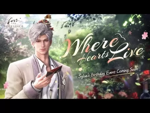 Sylus birthday celebration in Love and Deepspace