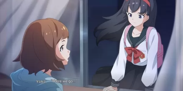 An anime-style illustration showing four characters on a boat during their mystical journey