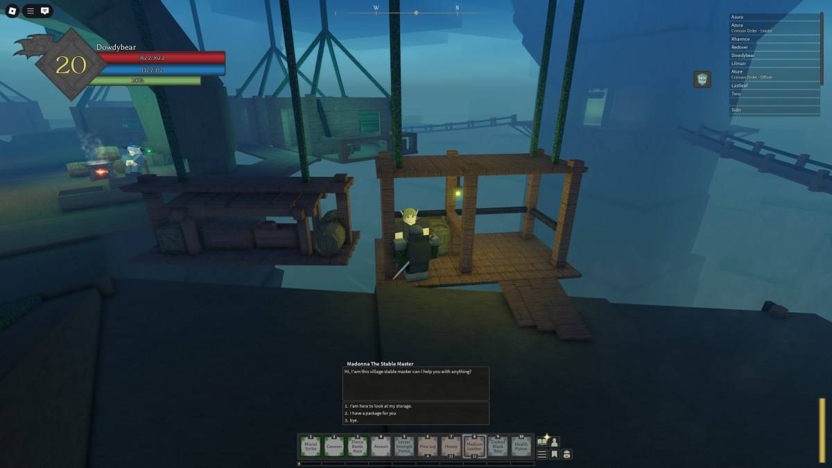 Meeting Stable Master