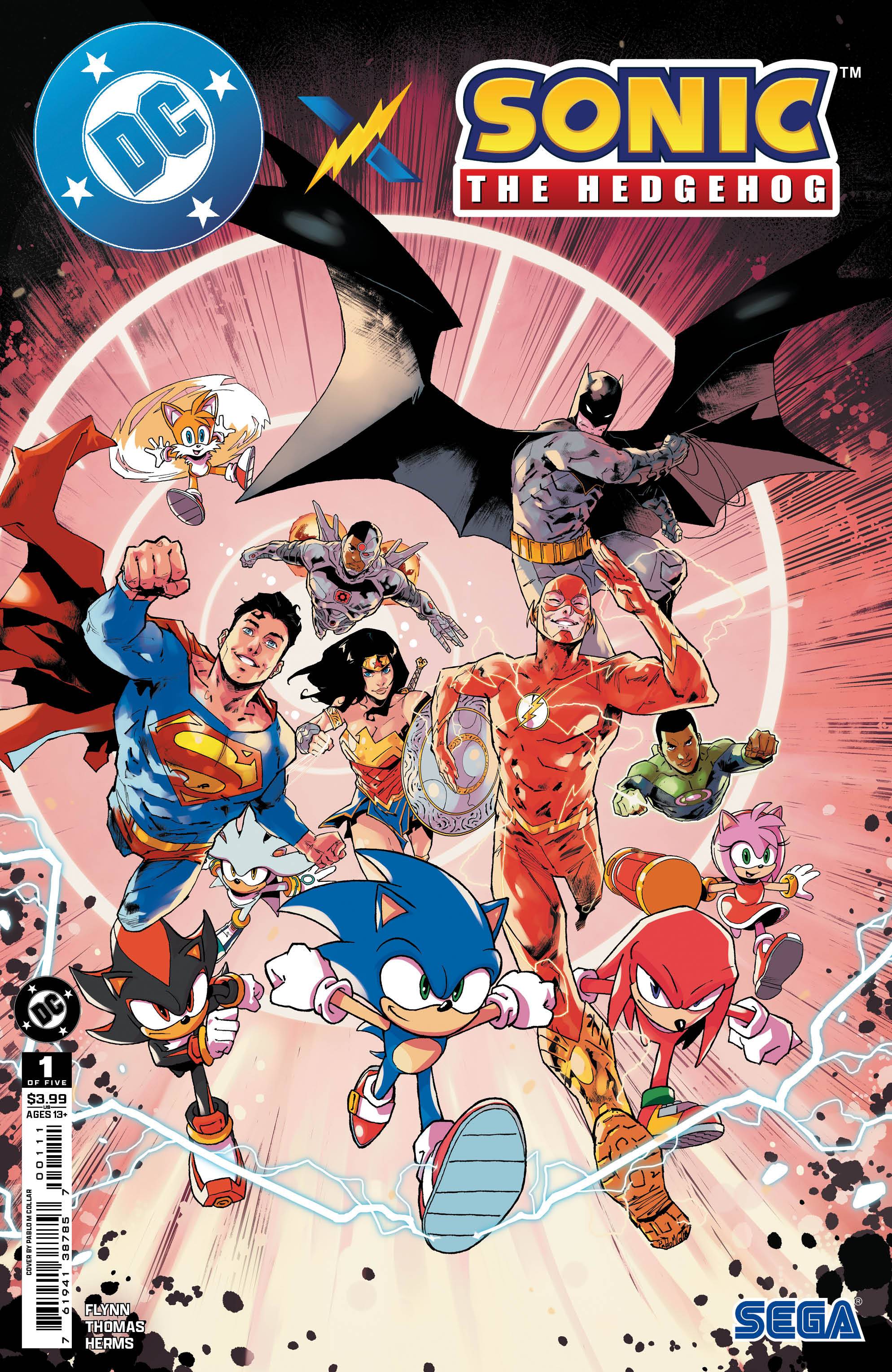 Sonic meets the Justice League