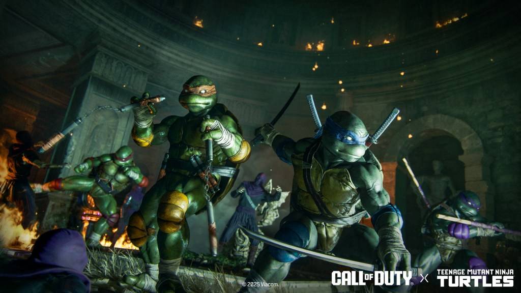 Full Teenage Mutant Ninja Turtles Operator lineup in Black Ops 6 and Warzone