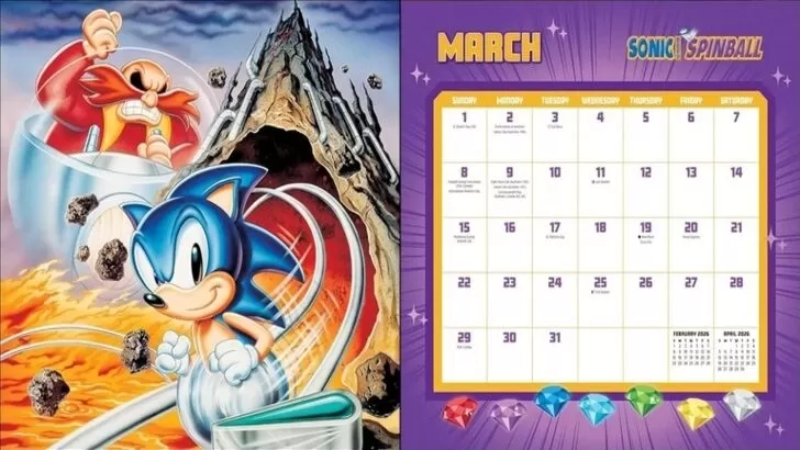 Sonic the Hedgehog prende in giro i piani del 35 ° anniversario con nuovo calendario e arte