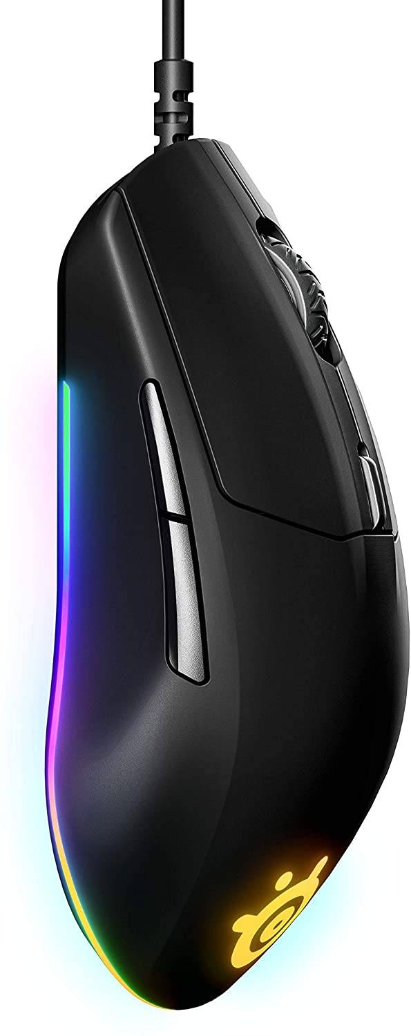 Meilleur Budget : SteelSeries Rival 3 - Souris de jeu filaire abordable