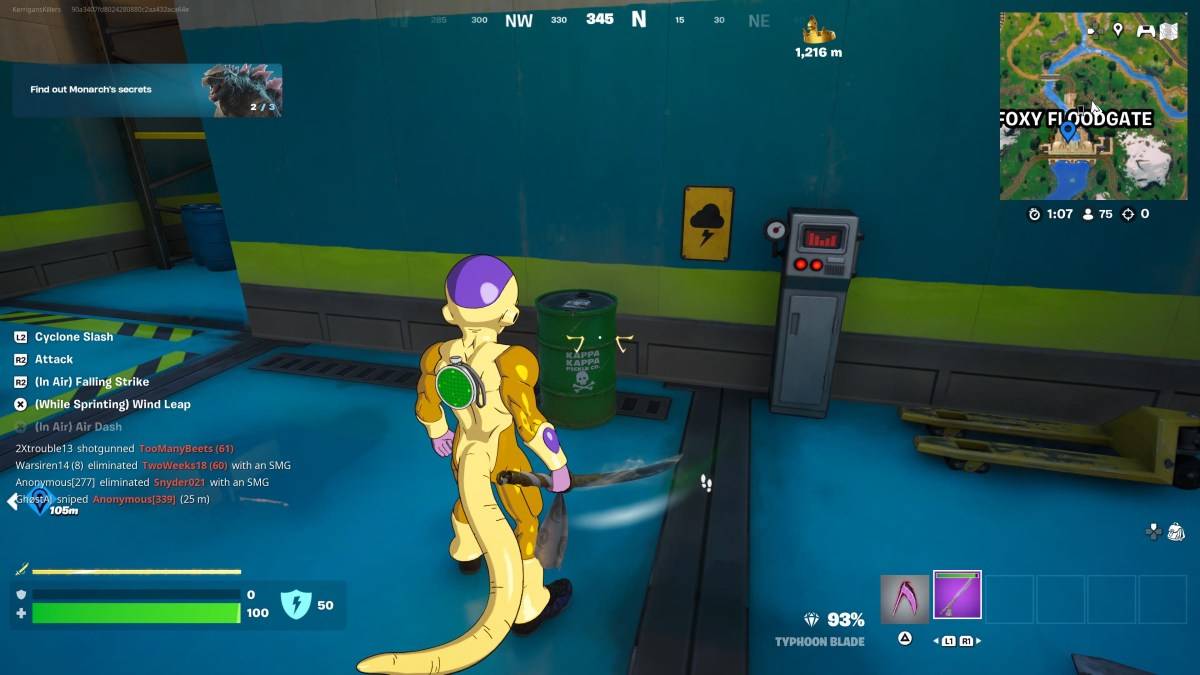 Monarch's Secret Item in Fortnite