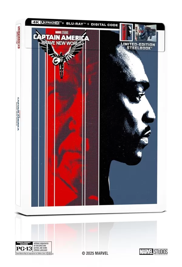 Captain America Brave New World Steelbook Edition