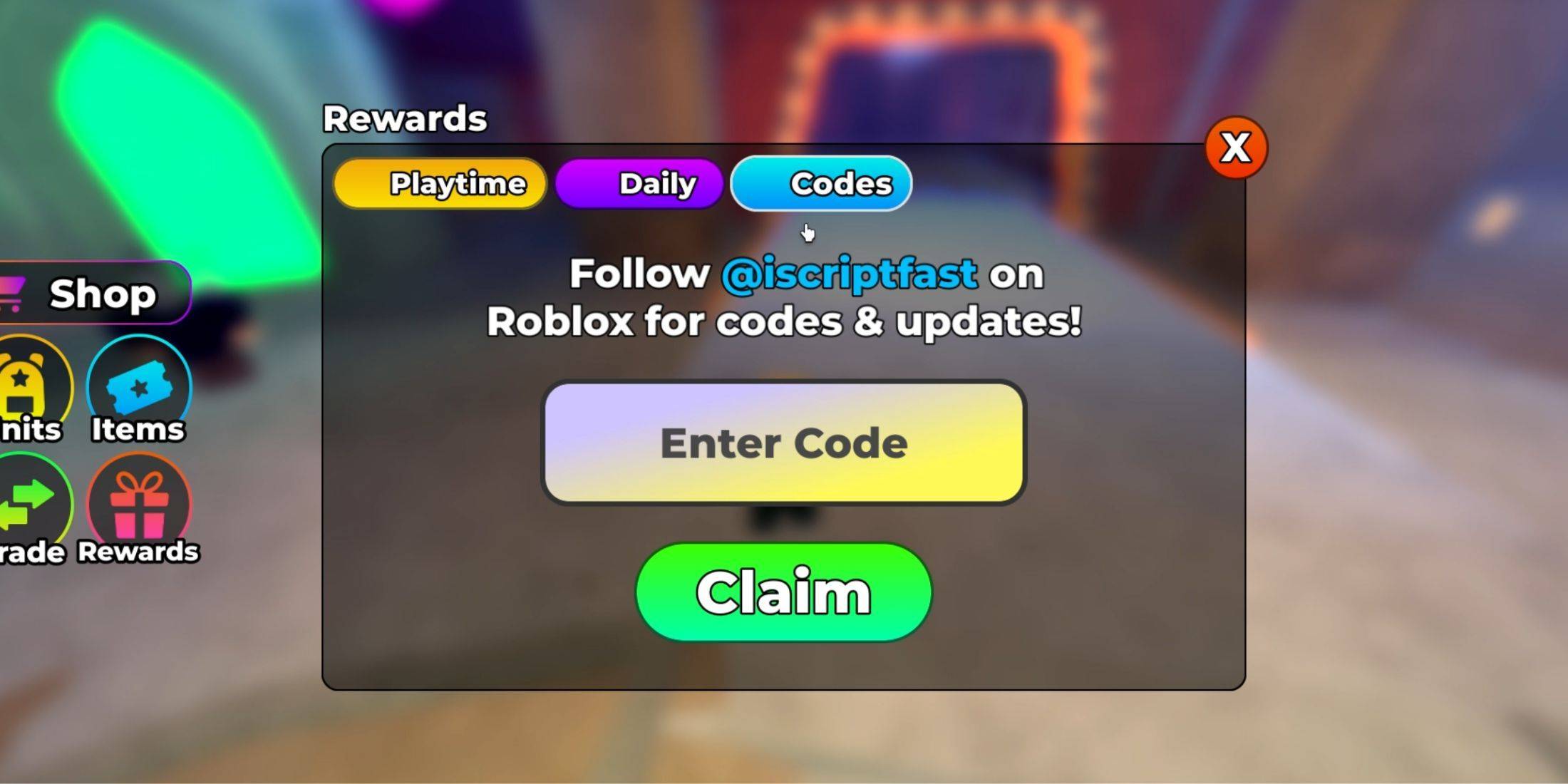 Het verlossen van codes in horror torenverdediging