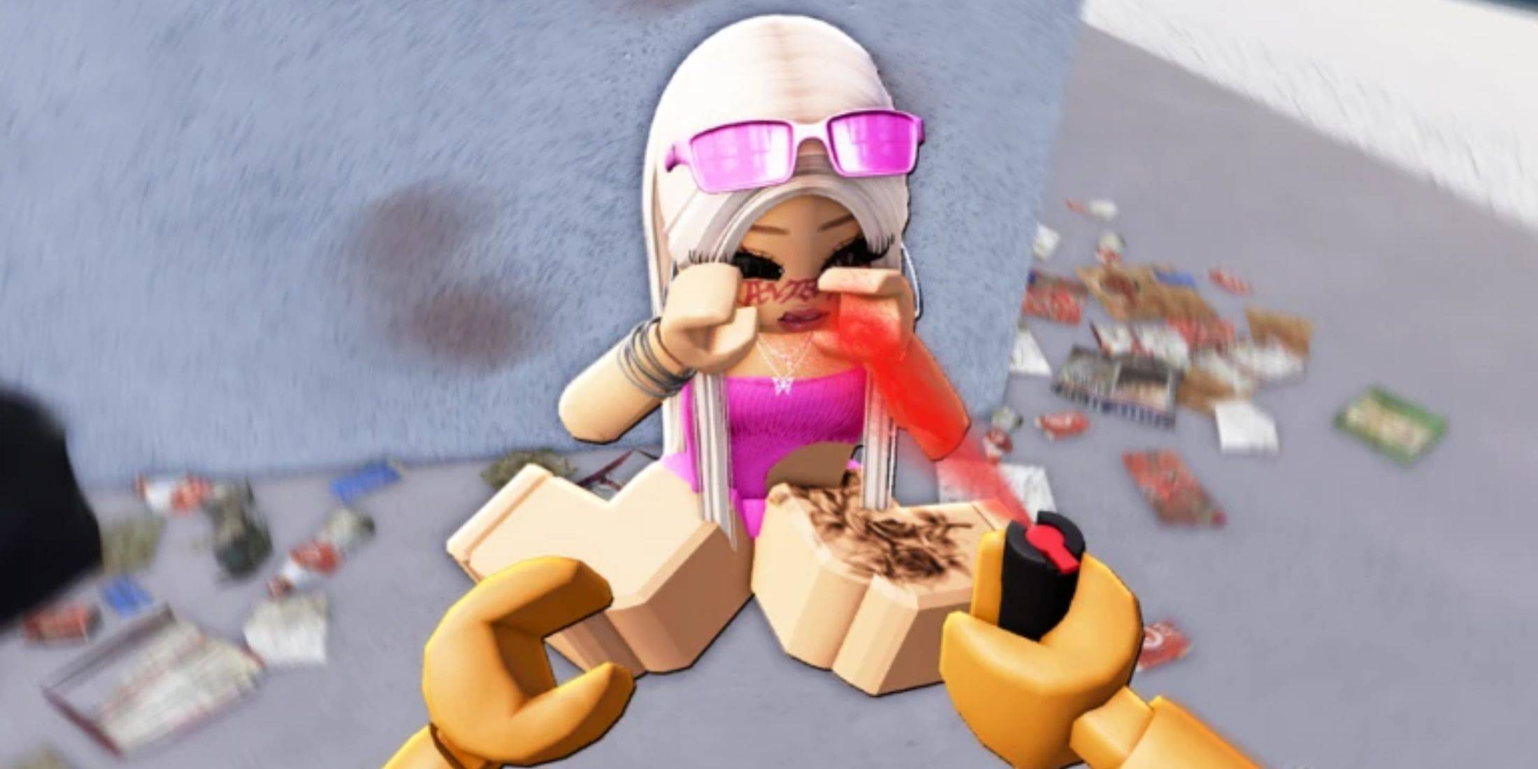 Baddies game promotional image showing characters