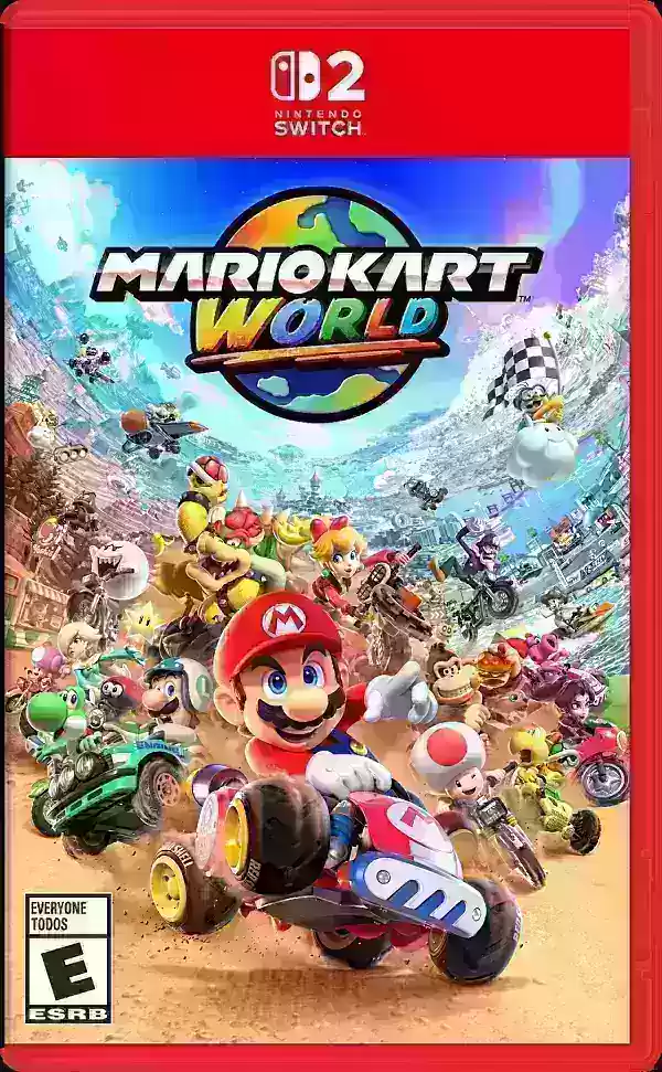 Mario Kart World Cover-Artwork