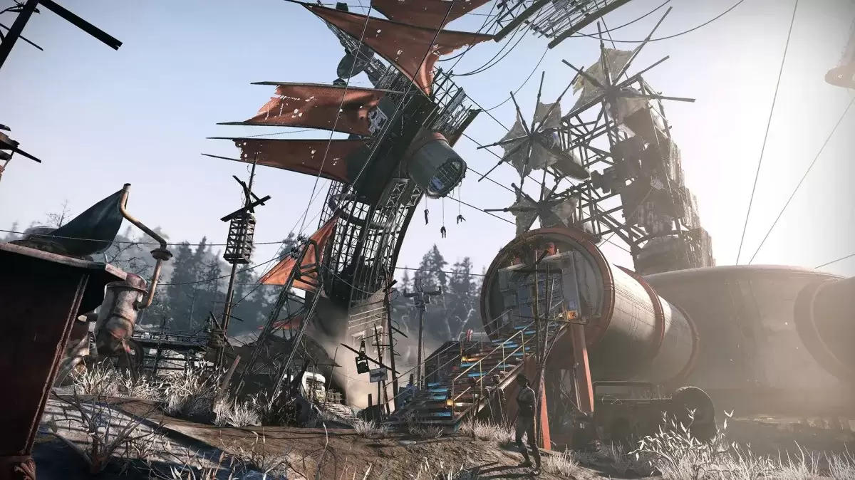 Il cratere di Fallout 76 come parte di un articolo sulla posizione di Minerva e il programma nel febbraio 2025.
