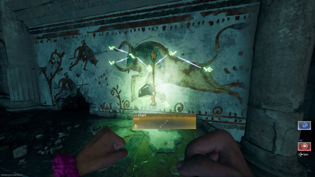 Ang bull mural bilang bahagi ng isang artikulo tungkol sa kung paano makuha ang kawani ng yelo sa libingan sa mga itim na zombie ng Black Ops 6.