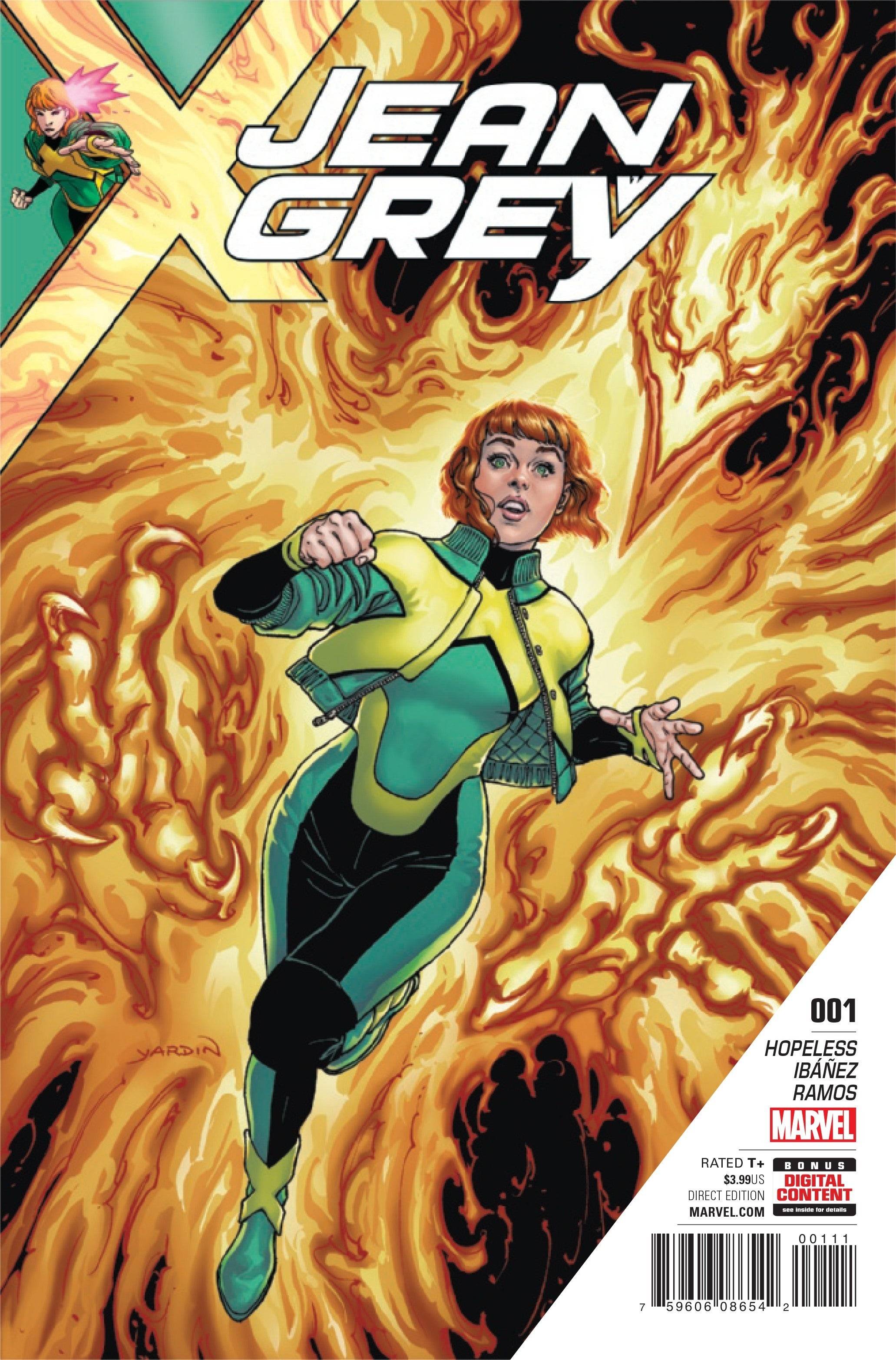 Marvel ရုပ်ပြအတွက် Jean Grey