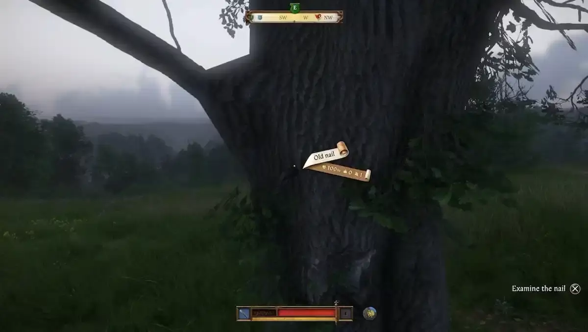 Larawan: In-game screenshot na nagpapakita ng kuko sa puno