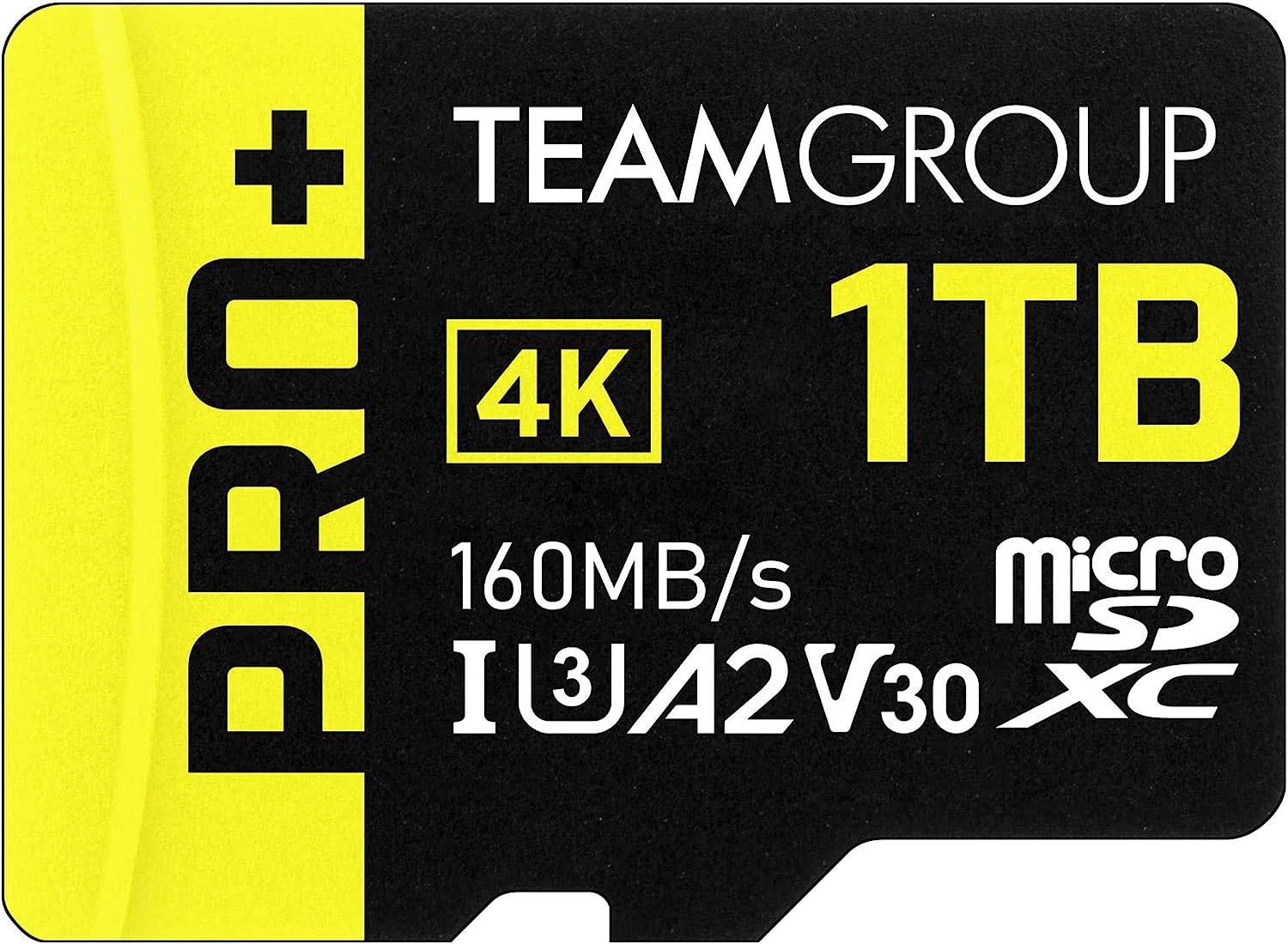 TeamGroup A2 Pro Plus 1TB Micro SDXC卡的图像
