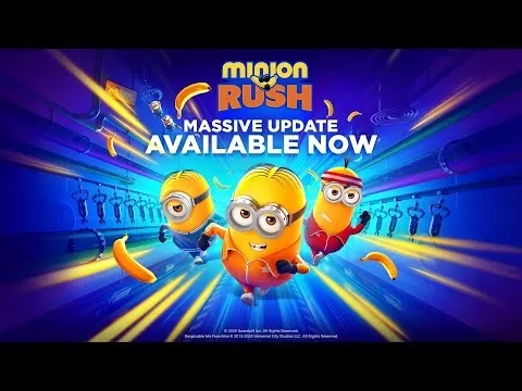 Jugabilidad de Minion Rush mostrando nuevas visuales