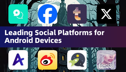 Toonaangevende sociale platforms voor Android-apparaten