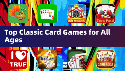 Top Classic Card Games for All Ages