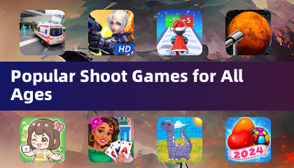 모든 연령대에 맞는 인기 슈팅 게임