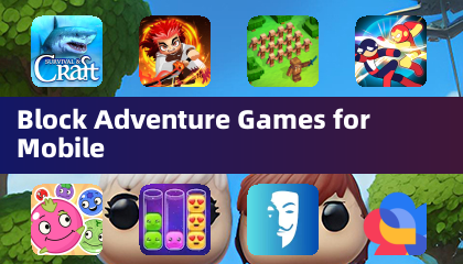 モバイル用ブロックアドベンチャーゲーム