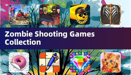Colección de juegos de disparos de zombis