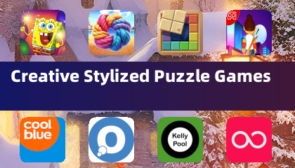 Jeux de puzzle créatifs et stylisés