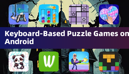 Juegos de puzle basados en el teclado en Android
