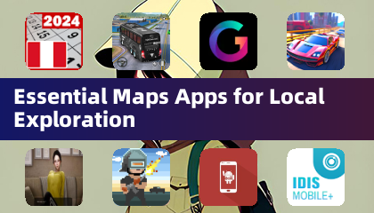 Aplicaciones esenciales de mapas para la exploración local