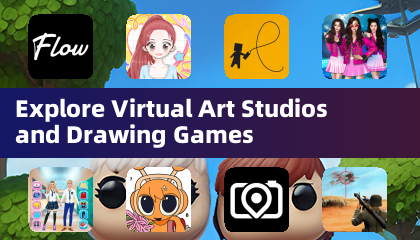 Explora estudios de arte virtual y juegos de dibujo