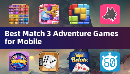 Best Match 3 Adventure Games for Mobile