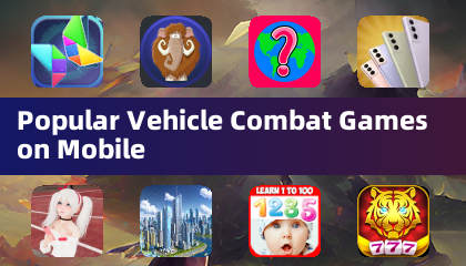 Juegos populares de combate de vehículos para móvil